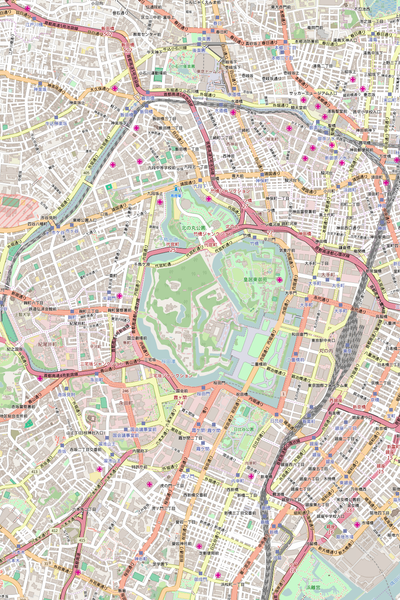 Editable Vector City Map Illustrator