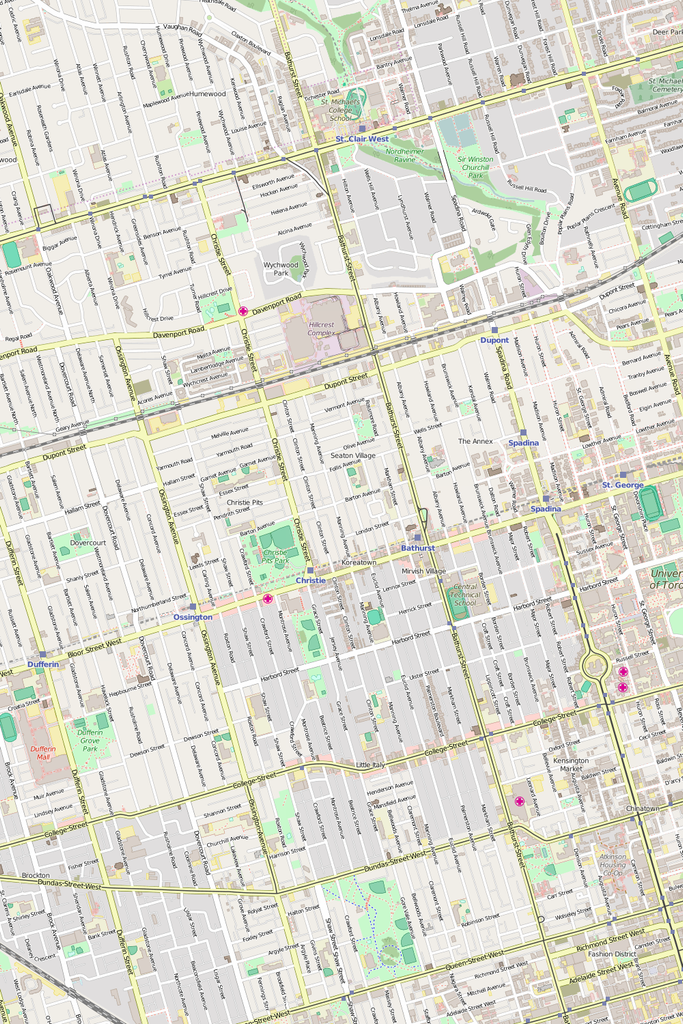 Toronto Mapbasic Editable City Map of Toronto – Map Illustrators