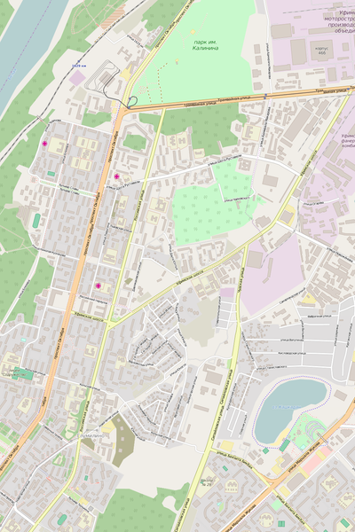 Editable Vector City Map Illustrator