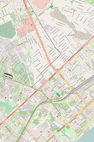 Editable Vector City Map Illustrator