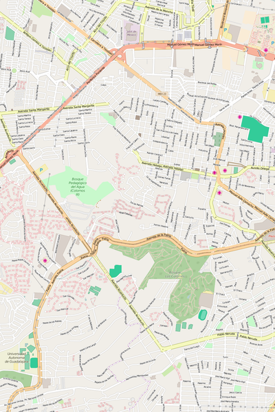 Editable Vector City Map Illustrator