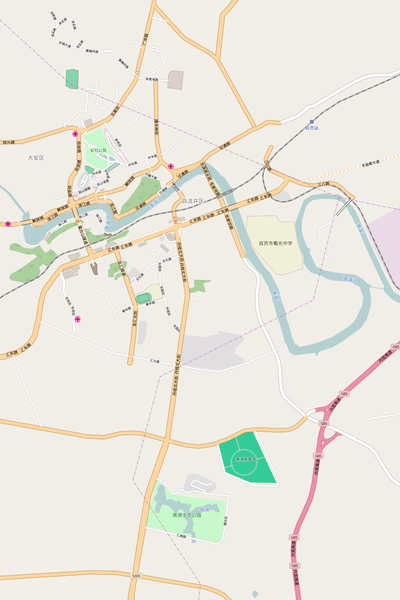 Editable Vector City Map Illustrator