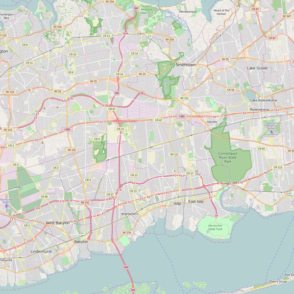 Editable City Map of Brentwood, CA