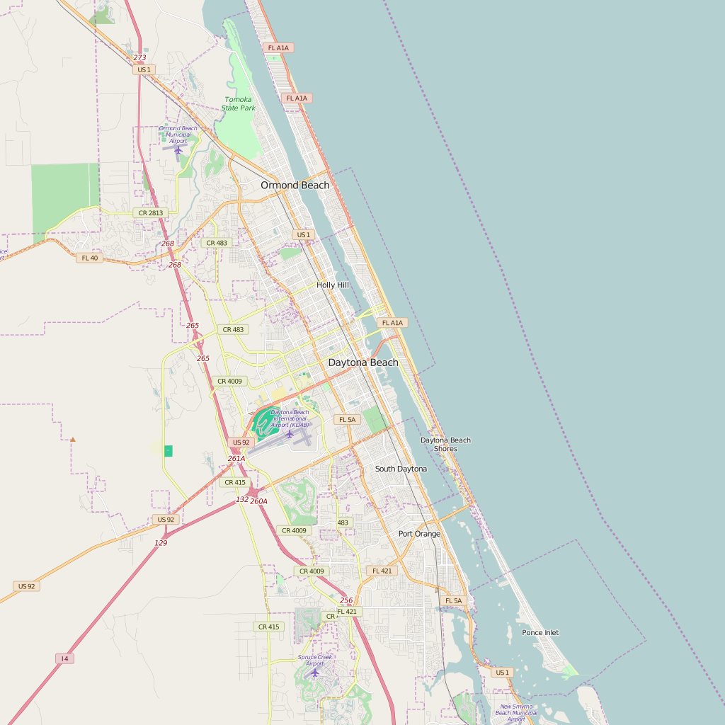 Florida Map Daytona Beach Direct (non Stop) Flights From New Haven To