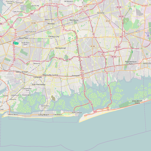 Editable City Map of Freeport, IL
