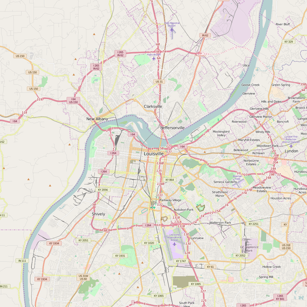Editable City Map of Louisville, CO