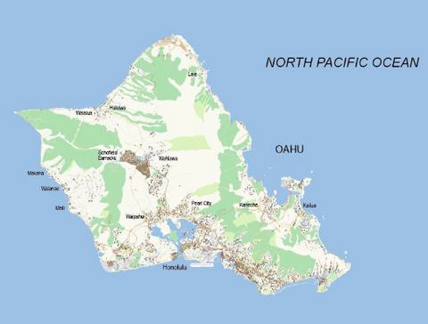Honolulu City Map