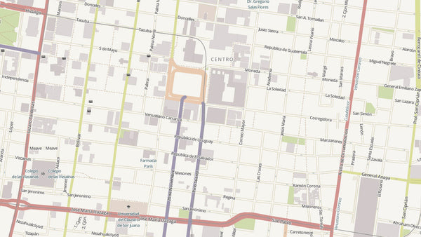 Mexico City Map
