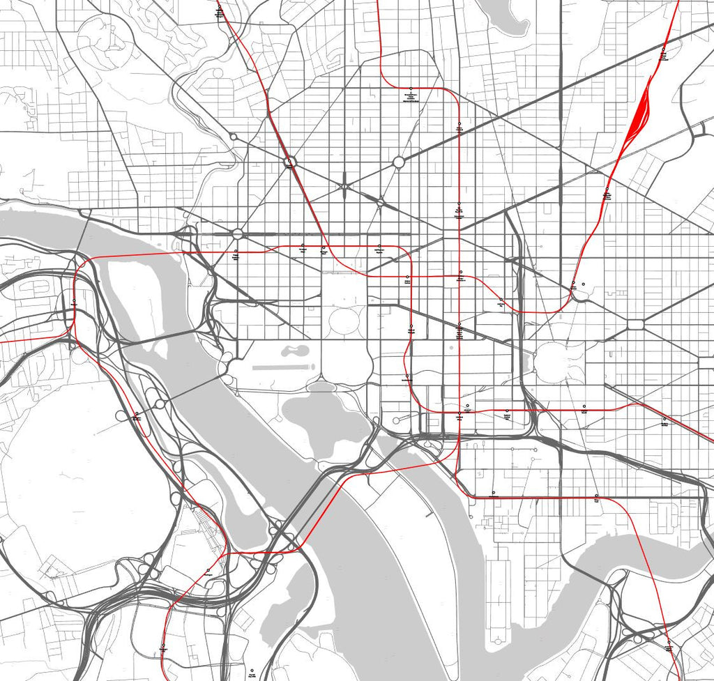 Custom City Maps incl. Subway Network