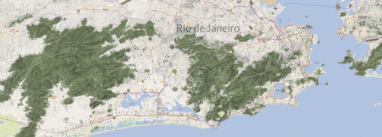 Map Rio de Janeiro